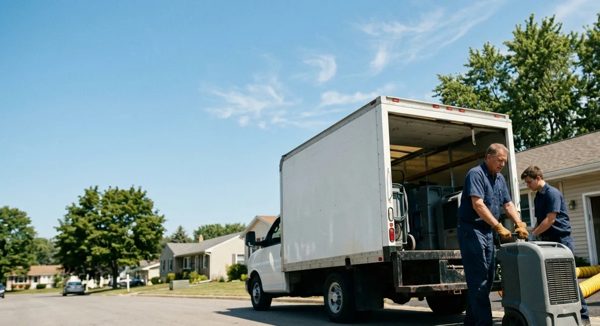 Water Damage Cleanup in Shipshewana, IN near me